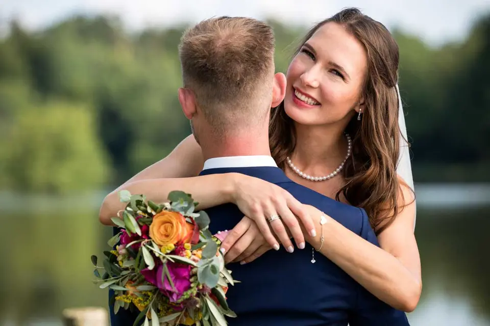 Hochzeitsbild Brautpaar